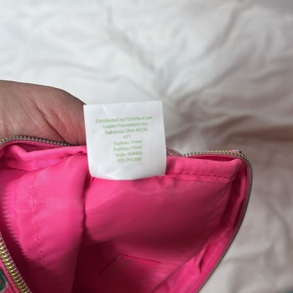 Lilly Pulitzer Jeanie Belt Bag In Soleil Pink Perfect Poppy. New Without Tag. - Picture 10 of 10